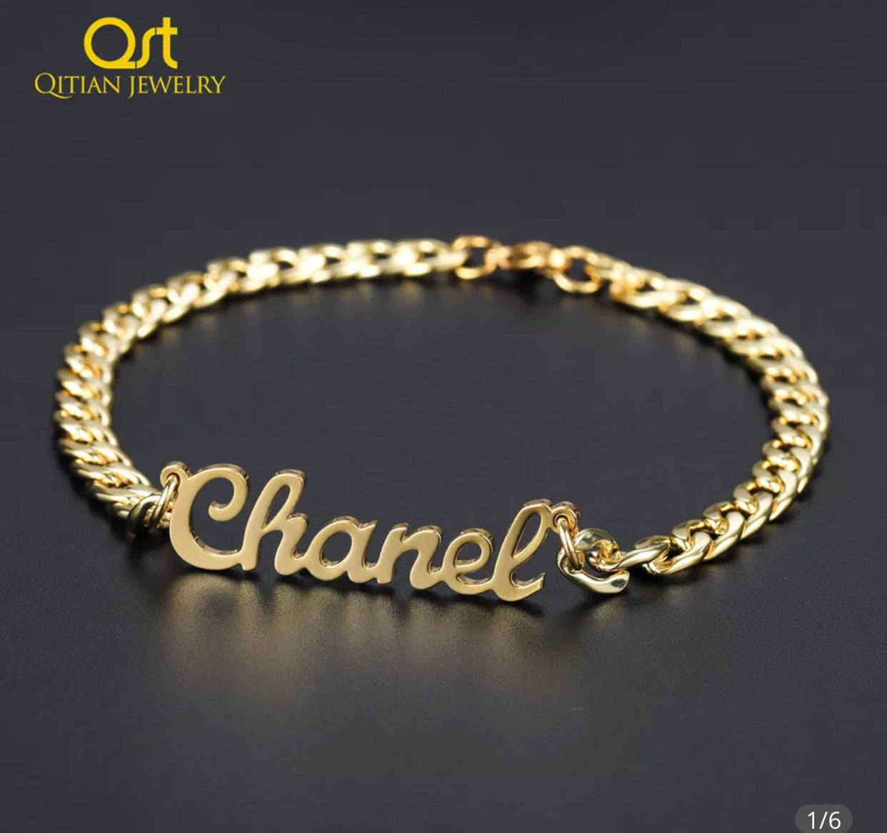 Personalized  Name Bracelet - choose your Font style